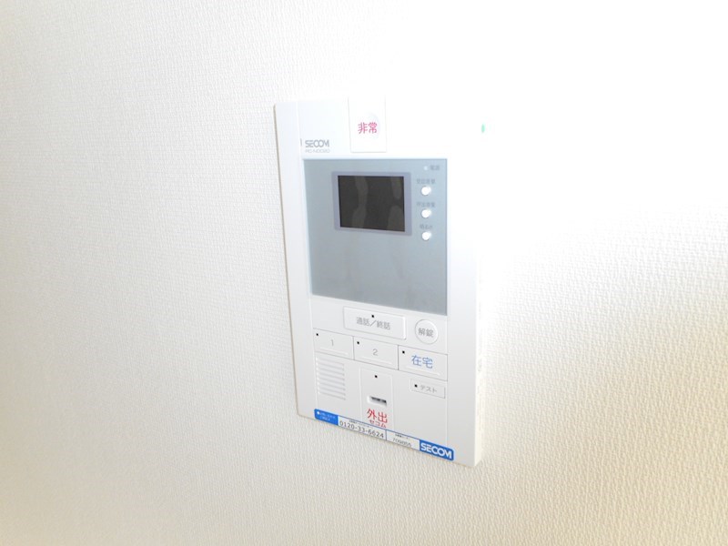 セキュリティ　ＴＶインターホン※他号室の参考写真となります。