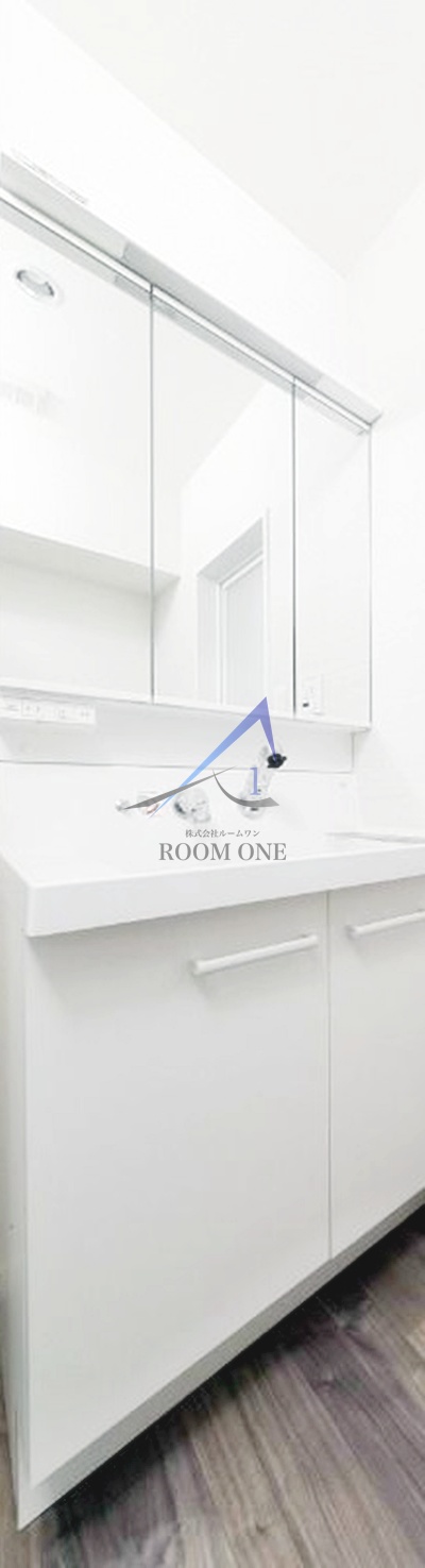 洗面設備　洗面台です。