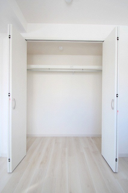 収納　収納量抜群のクローゼットです♪