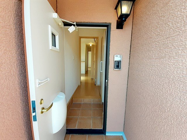 玄関　毎日通る玄関はこちらです