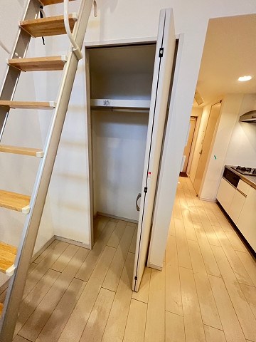 収納　収納があります