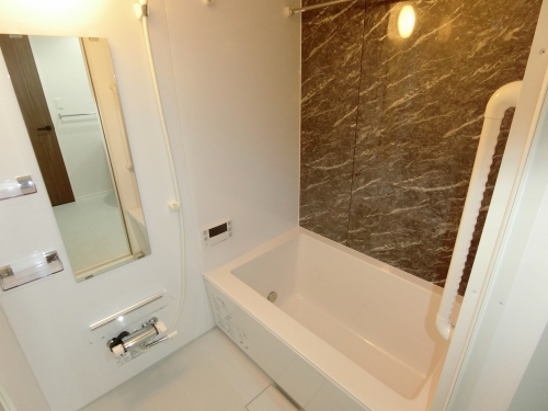 バス・シャワールーム　※お部屋２０５号室の写真になります。別のお部屋になりますので