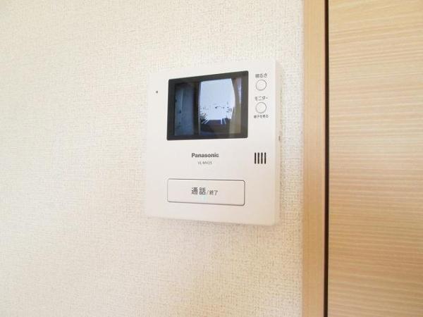 セキュリティ　モニター付きインターホン