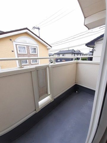 バルコニー　バルコニー付きです