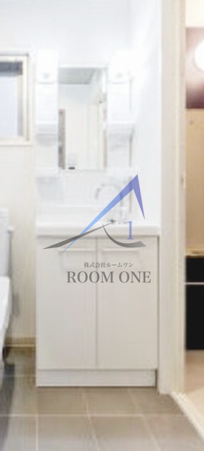 洗面設備　洗面台です。