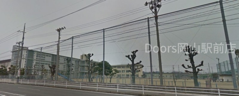 小学校　岡山市立西小学校（小学校）まで740m