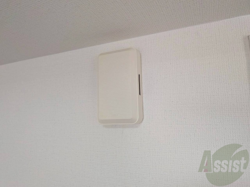 セキュリティ　来客時にはこちらのチャイムが鳴りますよ。