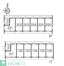 建物外観　間取図