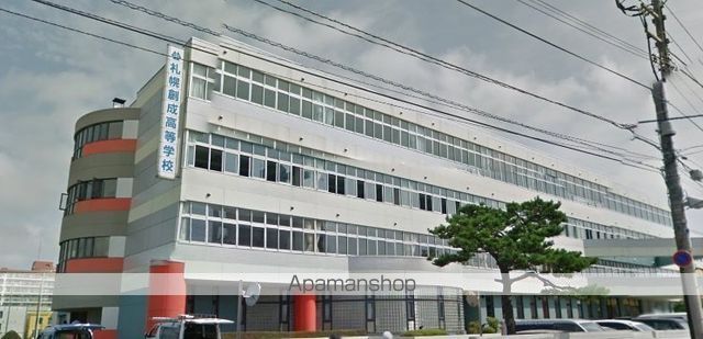 高校・高専　札幌創成高等学校事務室（高校・高専）まで1945m