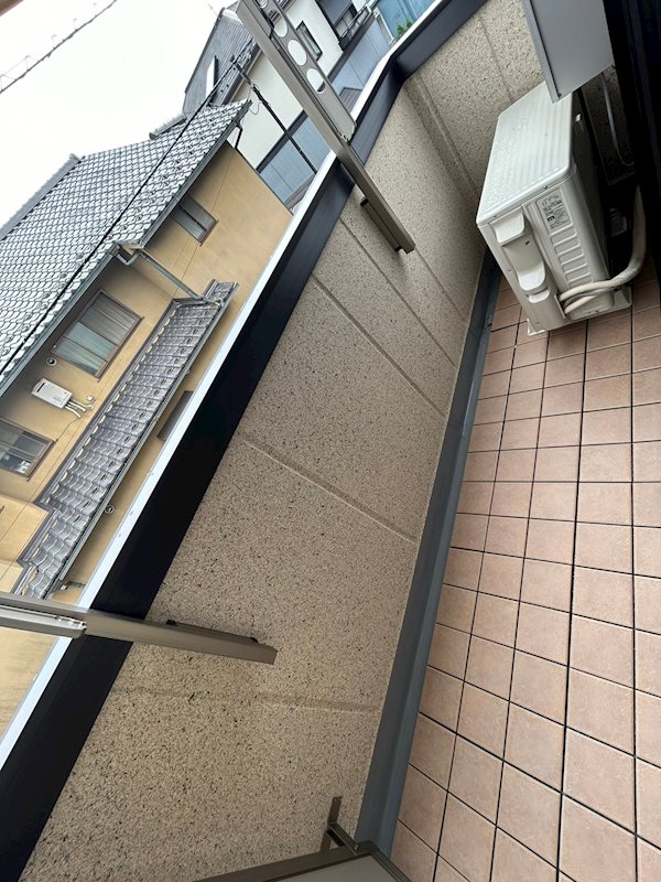 バルコニー　開放感あるバルコニー
