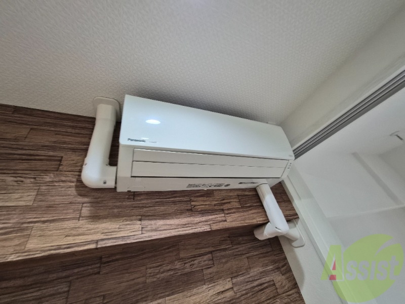 その他設備　エアコンが付いているので夏も冬も快適ですね～