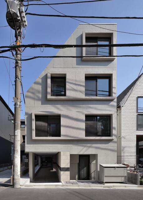 建物外観　外観は落ち着いています