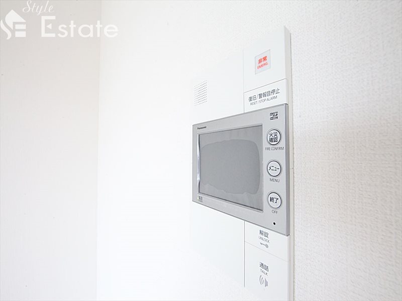 セキュリティ　モニター付きインターホン