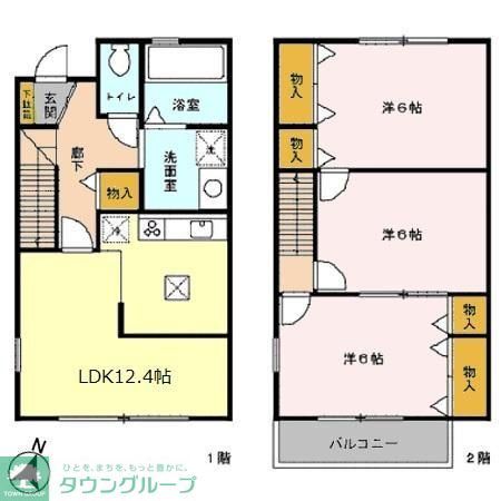 メゾンアルファ VIIIの間取り写真