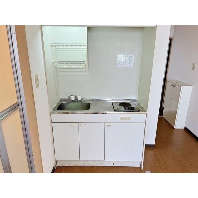 コーポ中央のキッチン写真
