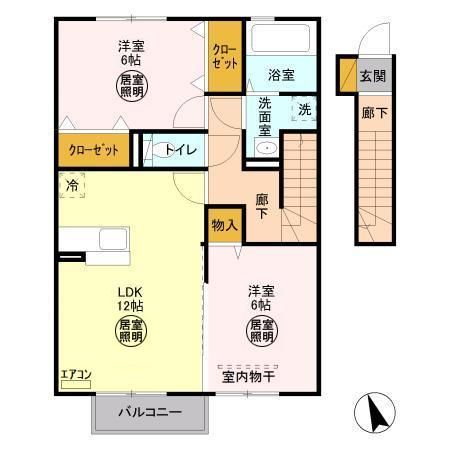 グランパルクの間取り写真