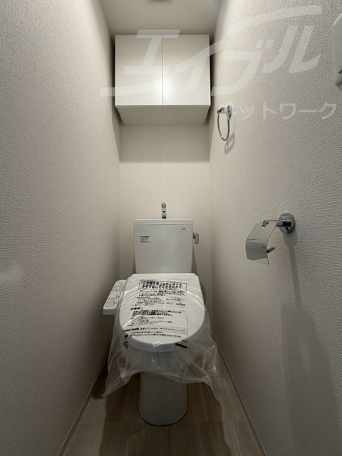 地下鉄長堀鶴見緑地線 蒲生四丁目駅 徒歩1分 10階建 築1年のトイレ写真