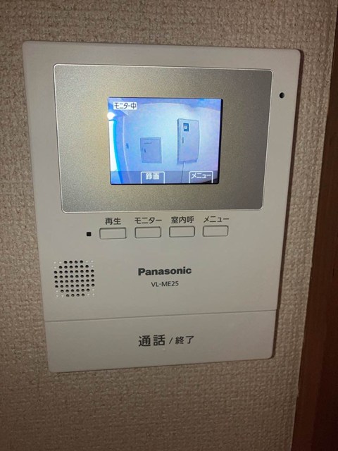 セキュリティ　※参考写真※防犯対策に有効なカメラ付きインターホン☆突然の来