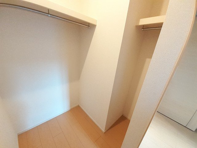 収納　たっぷりとした収納スペースです