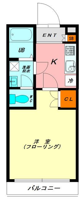 東京メトロ有楽町線 地下鉄成増駅 徒歩6分 5階建 築23年の間取り写真