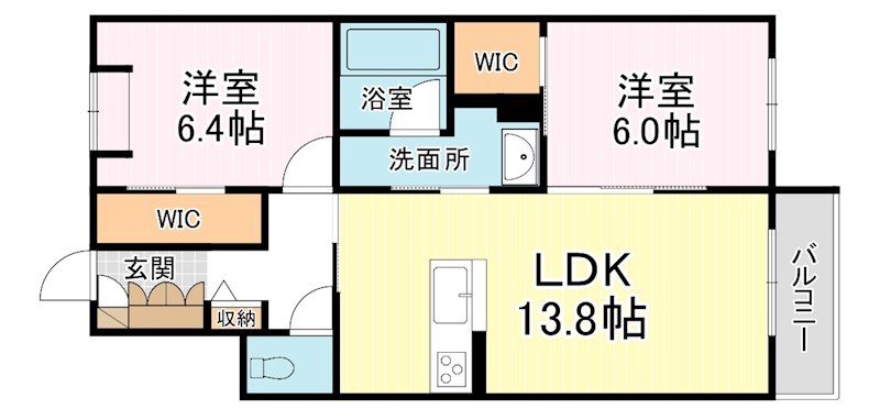 Maison Grand Soleilの間取り写真