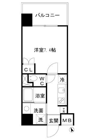 テルマエドムス根岸の間取り写真