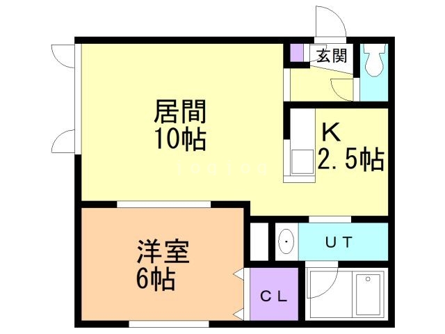 カーサトリーム２の間取り