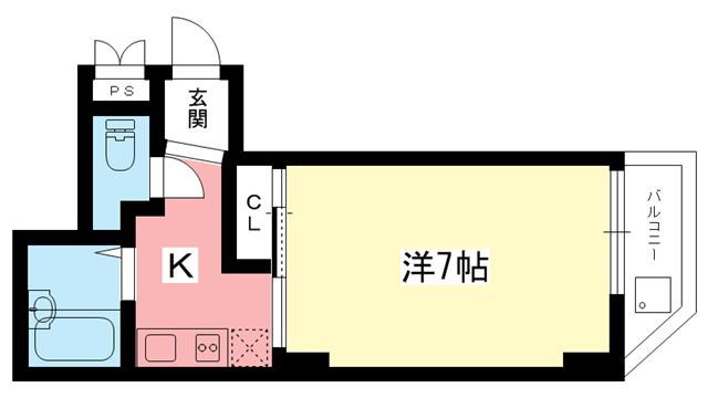 グリーンヒル北大路の間取り