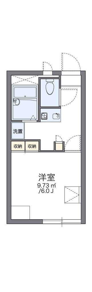 レオパレスファインの間取り