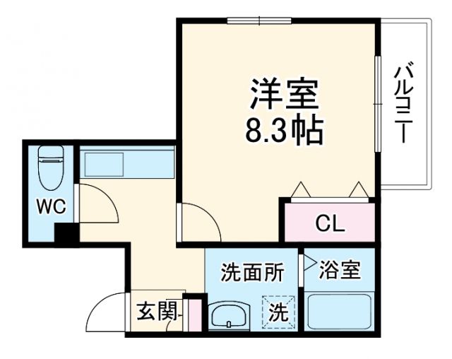 ドゥブランシェの間取り