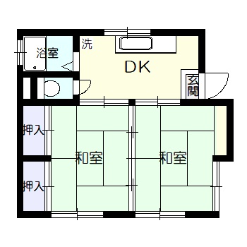 ボナカーサＢ棟の間取り