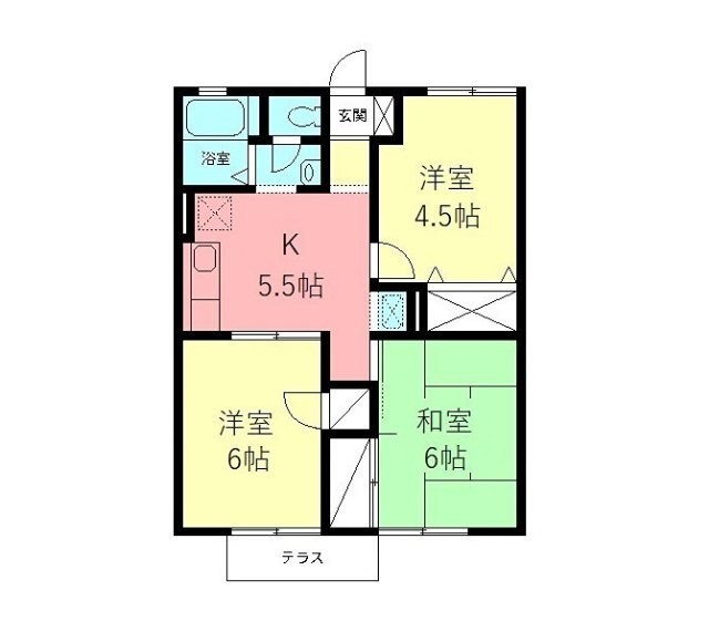 露木ハイムの間取り