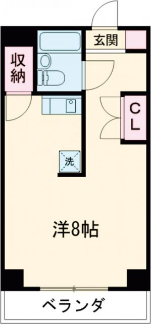 京都市西京区大枝塚原町のマンションの間取り