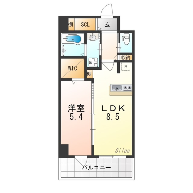 エールグラン豊中本町の間取り