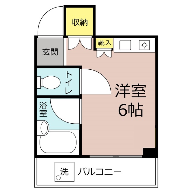 寝屋川市香里北之町のマンションの間取り