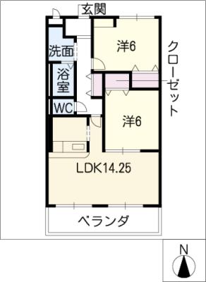 ドゥース　ファミーユの間取り