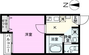 シャルマン春日部の間取り