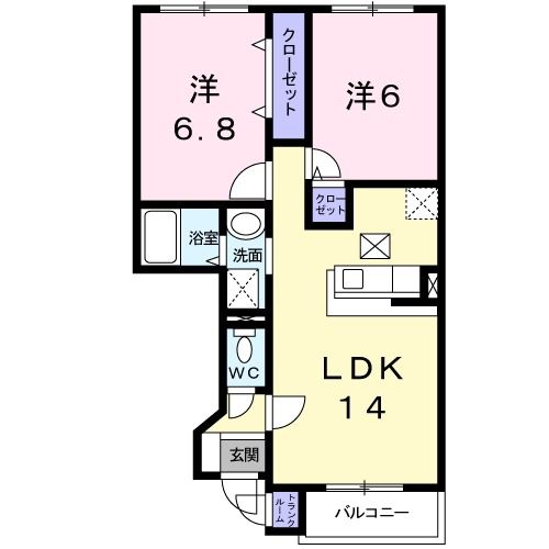 ウエスト　ファイブ　ヒルズの間取り