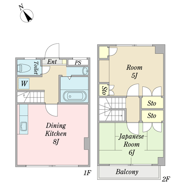 サワダマンションの間取り