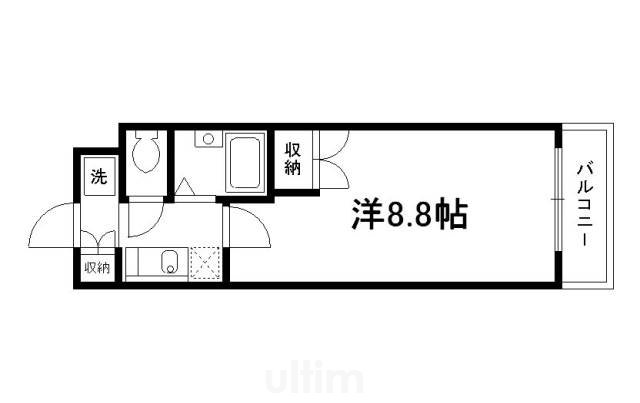 サンモールコート東洞院の間取り