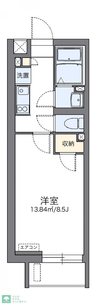 レオネクストｍｉｔｕｙｏｓｈｉの間取り