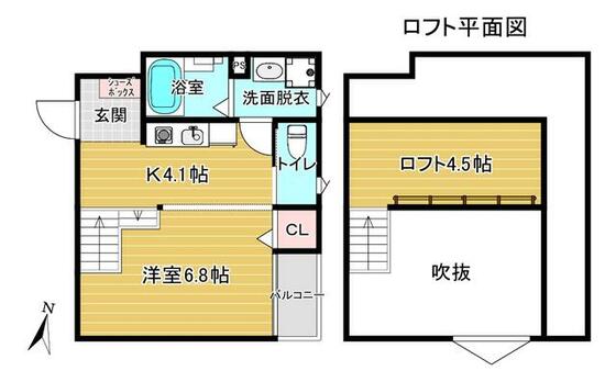 ドマーニ麻生田の間取り