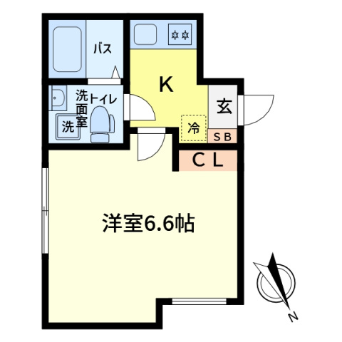 オーロ金町の間取り