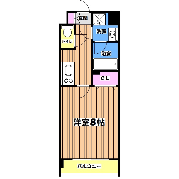 アーバンフラッツ八王子みなみ野の間取り