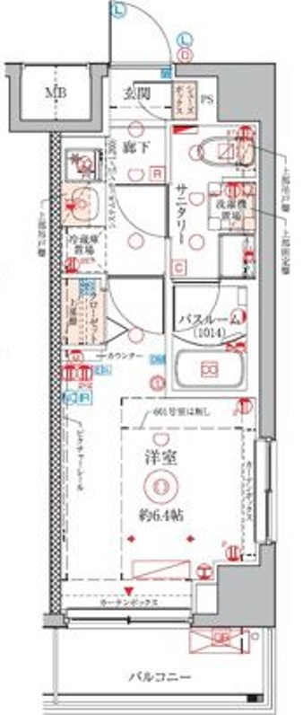 クレヴィスタ武蔵中原の間取り