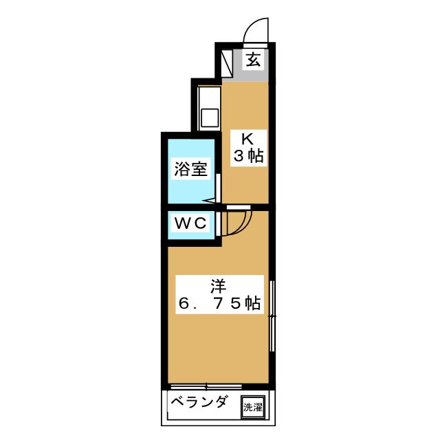 エメラルド西国立の間取り