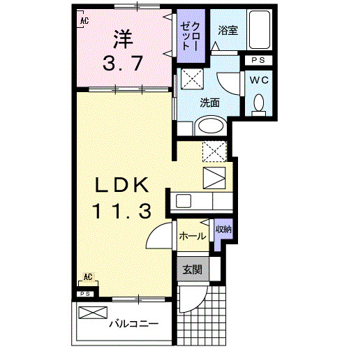 イノセント　フェアリーの間取り