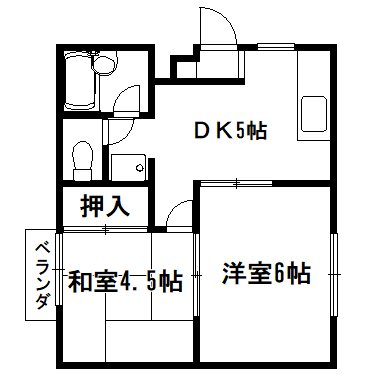 四十八番館の間取り