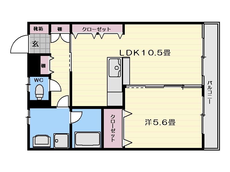 【キャビンコートの間取り】