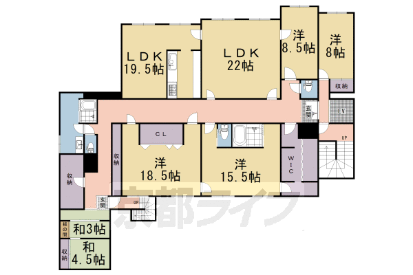 葵橋住宅の間取り